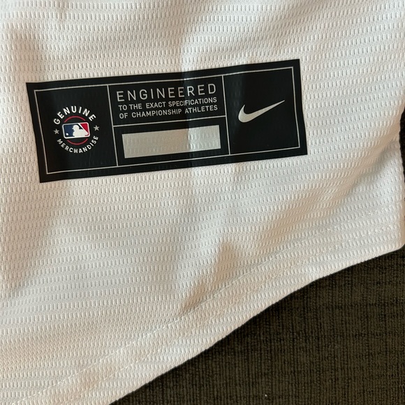 Nike Miami Marlins 2020 Baseball MLB White Jersey Men’s Size: M - Picture 4 of 6